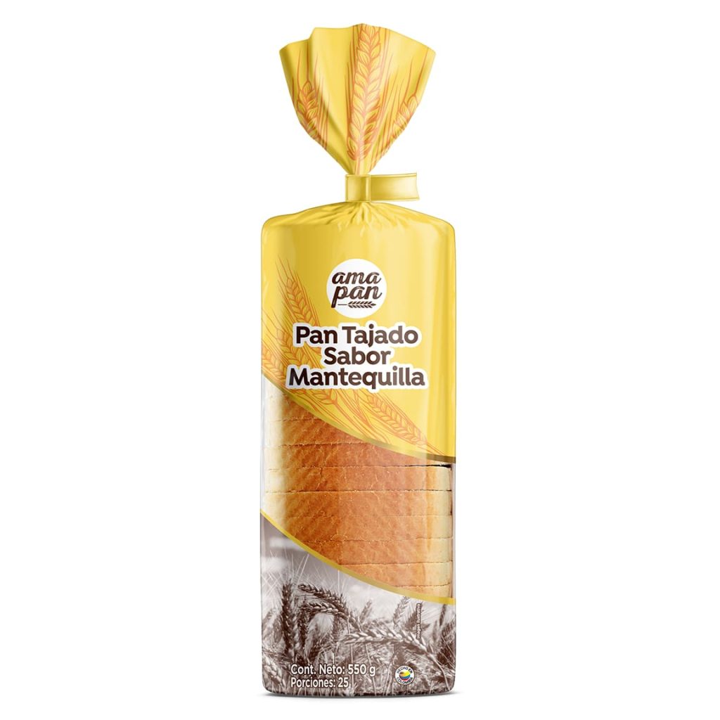 PAN TAJADO MANTEQUILLA AMAPAN X 550 G Tiendas Ara